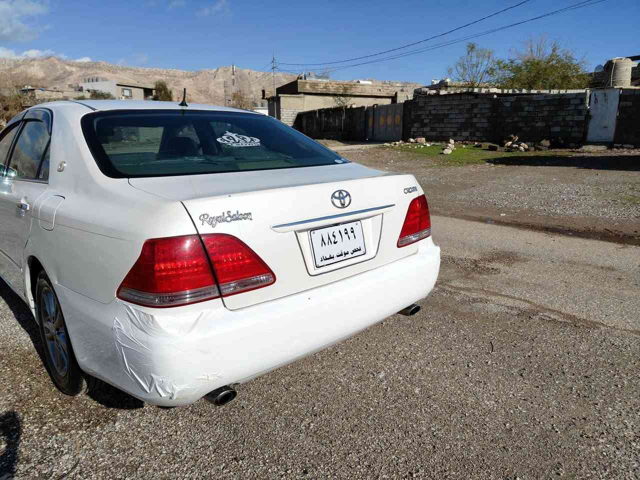 شاهینە بڕاوە مۆدێل 2005
گێڕومەکینە بچوک بەبچوک 180
3دوگمەوپەردە 
ناوبۆر ماشااللە ناودەری لۆک 
چوارتایەی تازە 
لایت ناوچەی کوێر
کامل مەسروف کراوە 
ڕۆنوهایدلۆریکی تازەگۆڕاوە 
نرخ 45کەمێک مەجال 
شوێن دەربەندیخان 
***********
