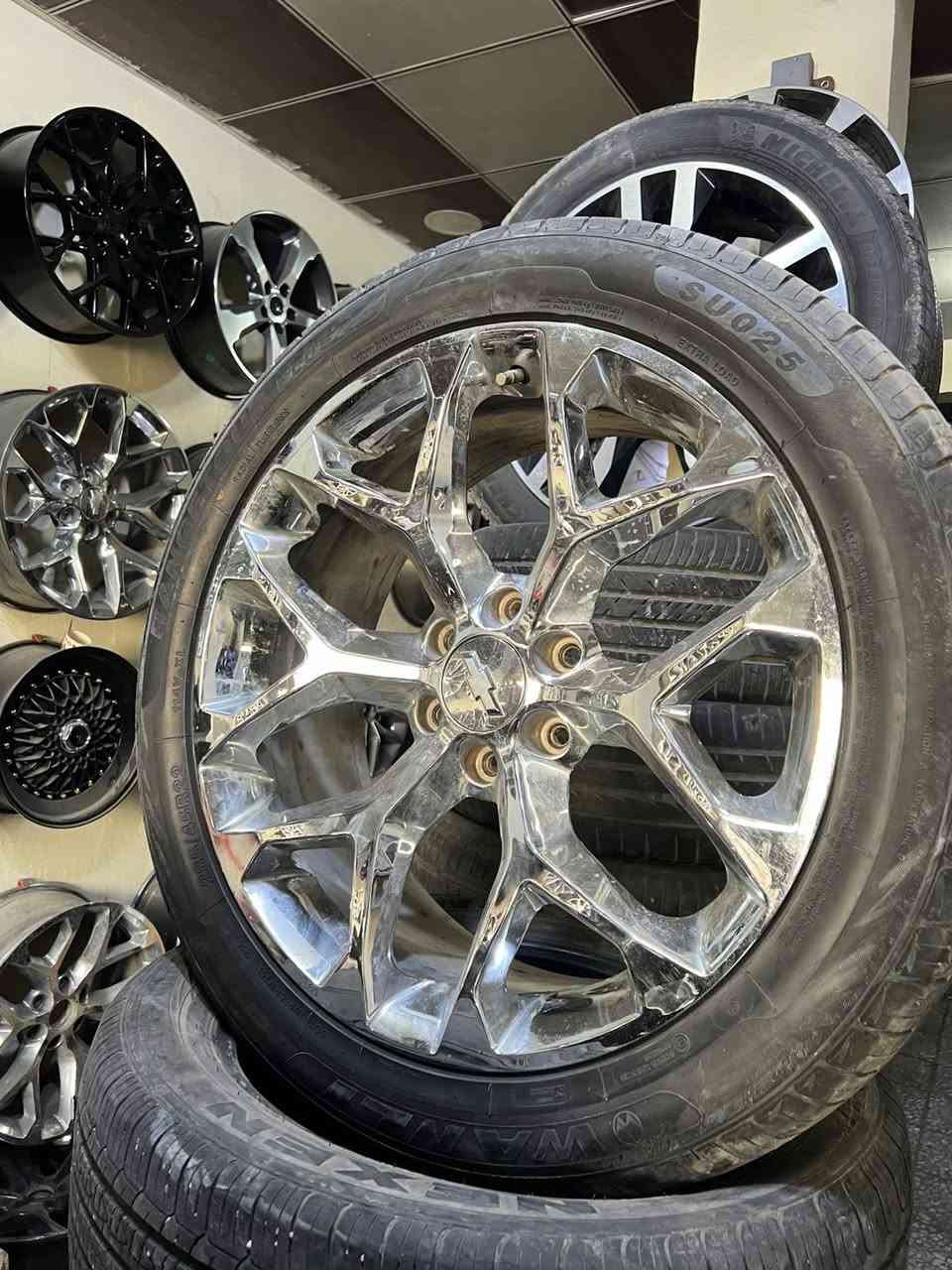 للبيع أو مراوس
تخم ويلكب برايمر حجم22 
مع تخم تاير 
السعر والتفاصيل اتصل وتدلل
***********واتساب/شريحه
