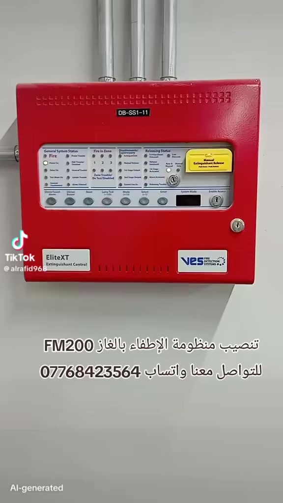 سلام عليكم احنه شركه مال منضومات حريق تجهيز وتنفيذ اي عمال اتخص الحريق احنه انشاء الله نكدر انكملها الكم رقم الهاتف ***********
