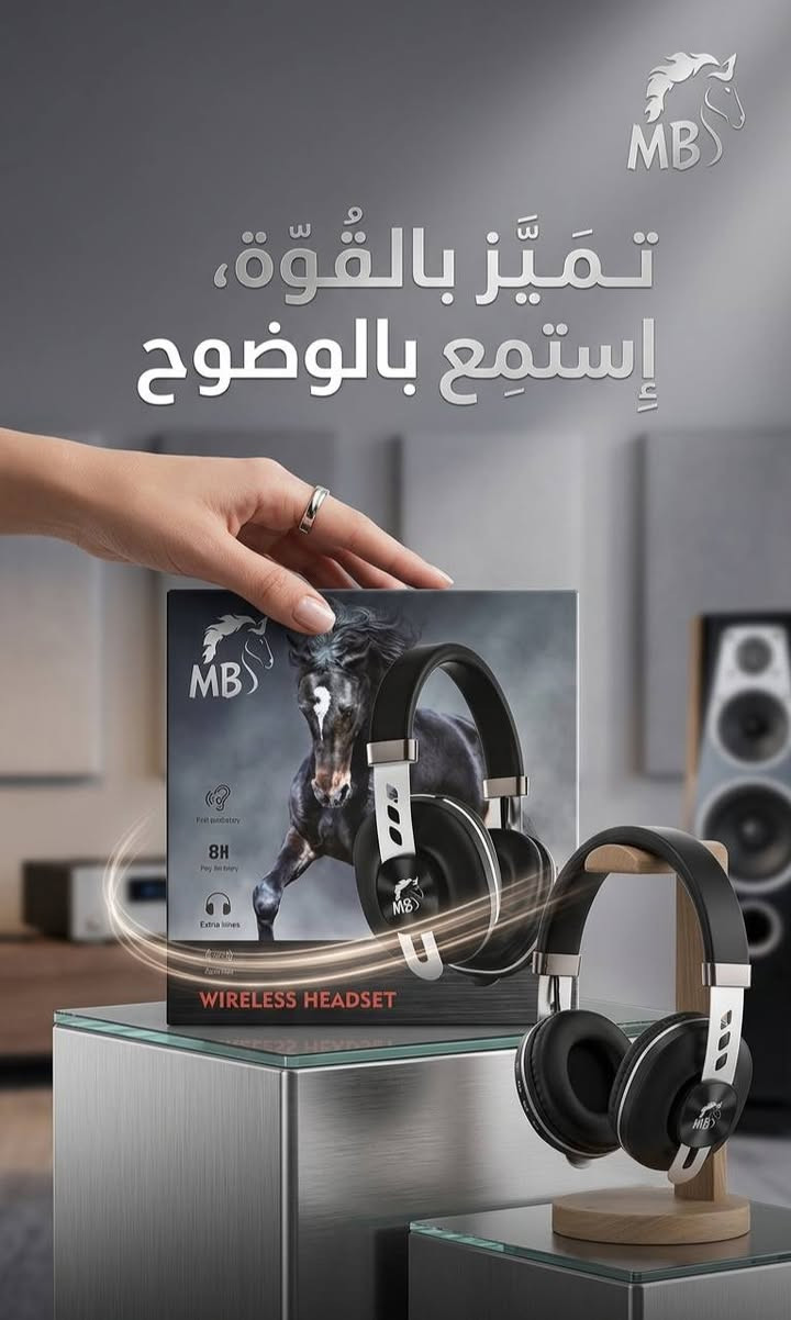 🎧 سماعة WIRELESS HEADSET (MB-229) الأصلية!
​استمتع بنقاء الصوت وقوة الأداء مع التصميم العصري المريح.
​✨ أبرز المواصفات والمميزات:
​عمر بطارية طويل: تصل إلى 8 ساعات من التشغيل المتواصل (8H Playable time) لترافقك طوال اليوم.
​صوت احترافي: ميزة Extra Bass لتجربة صوتية عميقة وقوية ومحيطية.
​راحة فائقة: تصميم مريح جداً للأذن والرأس (Comfortable wear) يضمن لك استخداماً مطولاً دون أي إجهاد.
​اتصال لاسلكي مستقر: حرية كاملة في الحركة بدون أسلاك ومشاكل تشابك.
​🌟 الجودة الأصيلة
​"فووووول أصلي" 💯 - خيارك الأول للجودة والمتانة والصوت النقي الذي تستحقه.

#السعر 25 الف
يوجد خدمة توصيل 🚛


**إذا كنت صاحب هذا الإعلان وتريد حذفه لأي سبب، رجاءا أرسل رسالة إلى الدعم الفني**