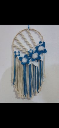 مكرمية جدارية • ٢٧×٦٠سم • لون حسب الطلب