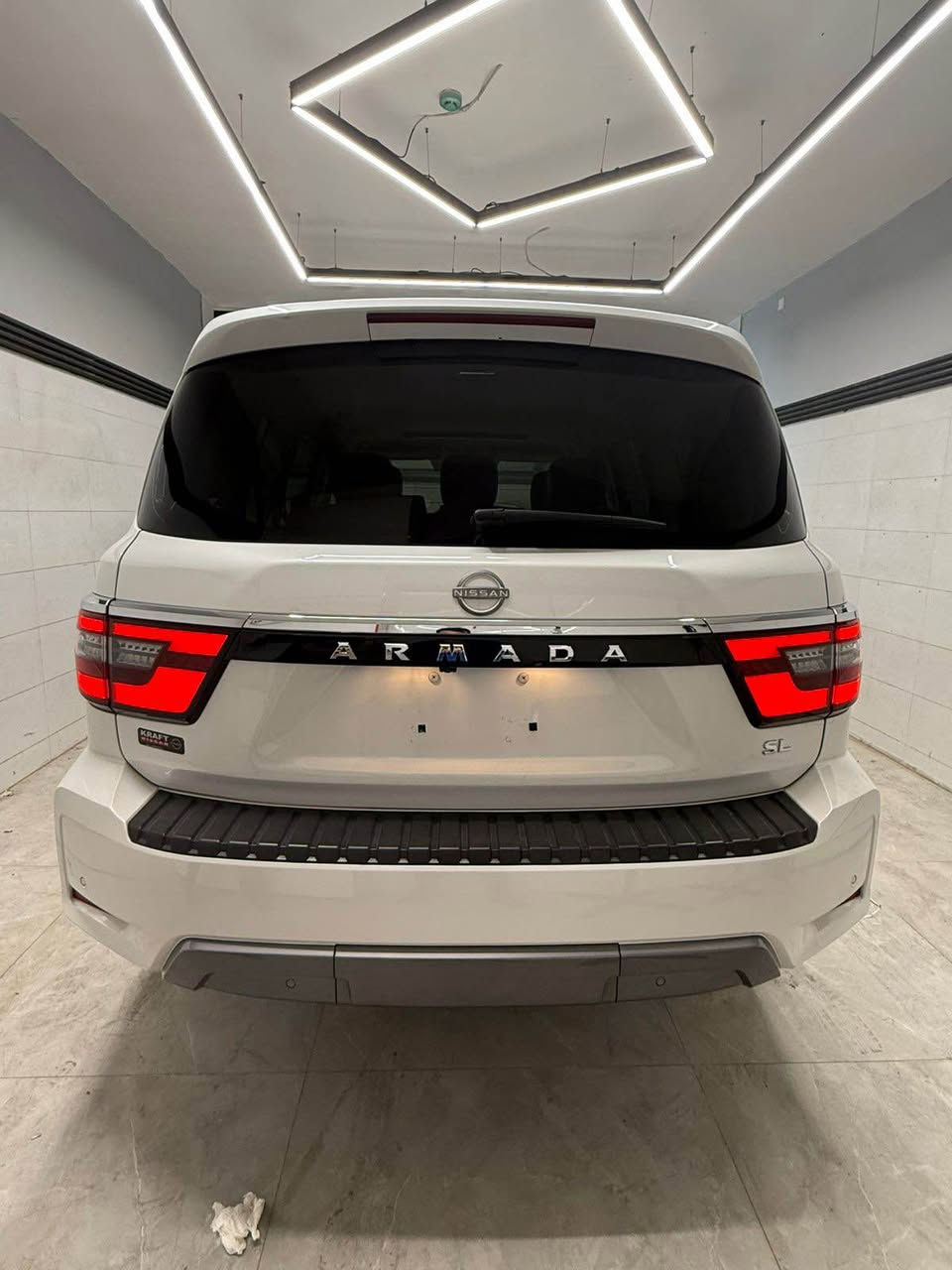 𝟐𝟎𝟐𝟑 𝐍𝐈𝐒𝐒𝐀𝐍 𝐀𝐑𝐌𝐀𝐃𝐀-SL

نيسان ارمادا (SL) موديل : 2023

عداد المسافة :25995 الف

حجم المحرك : V8 5.6L (8,سلندر)

ملاحظة السيارة :كلين تايتل بدون سبغ بدون ايرباك 
سعر السيارة 400$ شدادت و مجال 
المواصفات (SL)

فول فول مواصفات 1/1

فتحة سقف سلايد
دةبل اكسل : 𝐀𝐖𝐃
 بصمة ابواب 
بصمة تشغيل 
تشغيل عن بعد : 𝐑𝐄𝐌𝐎𝐓𝐄 𝐒𝐓𝐀𝐑𝐓
شاشة دشبول ديجيتال
شحن وايرليس
كاميرا °360
‏‎كاميرا امامي
كاميرا جانبي
كاميرا خلفي
رادار °360
اوتو ستارات : 𝐀𝐔𝐓𝐎 𝐒𝐓𝐀𝐑𝐓
اوتو ستوب : 𝐀𝐔𝐓𝐎  𝐒𝐓𝐎𝐏
رادار امامي (تحديد مسار)
رادار جانبي  (نقاط عمياء)
رادار خلفي (التحذير من الاصطدام)
حساسات °360
حساسات امامي
حساسات جانبي 
حساسات خلفي
كشنات (𝐕𝐈𝐏)
كشنات جلد
كشنات كهربائي
كشنات خزن+ميموري
كشنات تبريد
كشنات دفئة
تحكم استيرن
استيرن كهرباء
استيرن خزن+ميموري
استيرن دفئة
تبريد لمس 
تبريد مركزي 
‏‎مراء شفط كهربائي 
صندوق شفط كهربائي 
لايتات (𝐋𝐄𝐃) ليد عدسة زينون بيلادي
بلاجيكتور (𝐋𝐄𝐃) بيلادي
بكلايتات 𝐋𝐄𝐃 بيلادي
ويل كروم 

وبعد هواية مواصفات…

‏‎تفاصيل اكثر الاتصال علی ارقام التاليه ‏‏

‏ WhatsApp - Vibir

☎️***********

☎️ ***********

عنوان📍اربيل شارع 100 معرض أبو ظبي 1 أربيل, العراق
