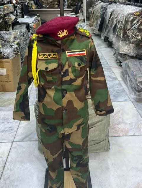 بمناسبة  عيد الجيش وفرنا زي عسكري 
بدله ورتب وعلامات وبيرية
من3ال14 سنة
مجمع الحاجة أم مهيمن واولادها 
يوجد توصيل جميع المحافظات
***********
@إشارة الرمادي, الأنبار
