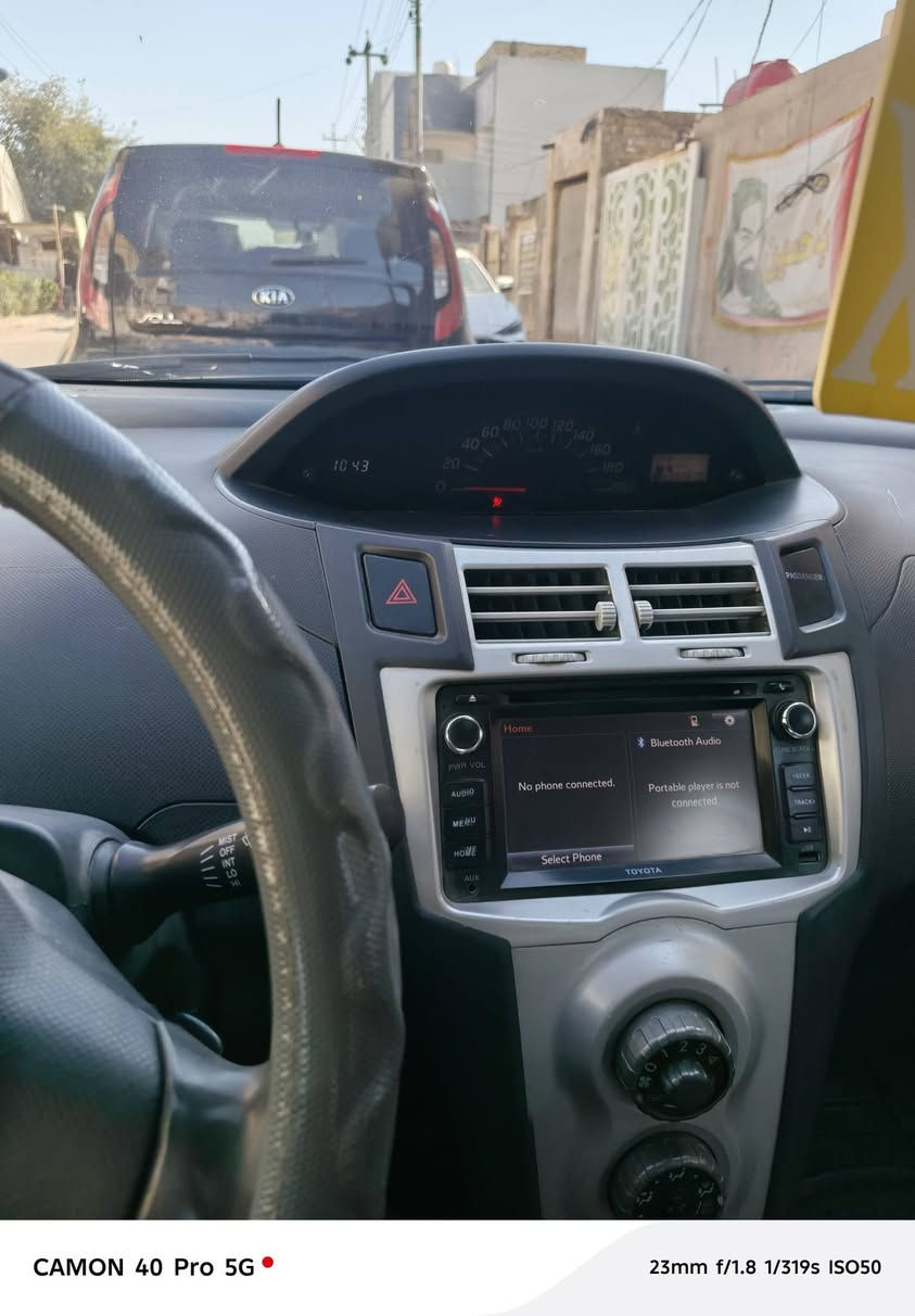 تويوتا يارس مديل 2006 مكفولة من مكينه كير حداديه تخم تيارت حداديه سيارة جاهزة السعر 65 مكانه النجف ***********
