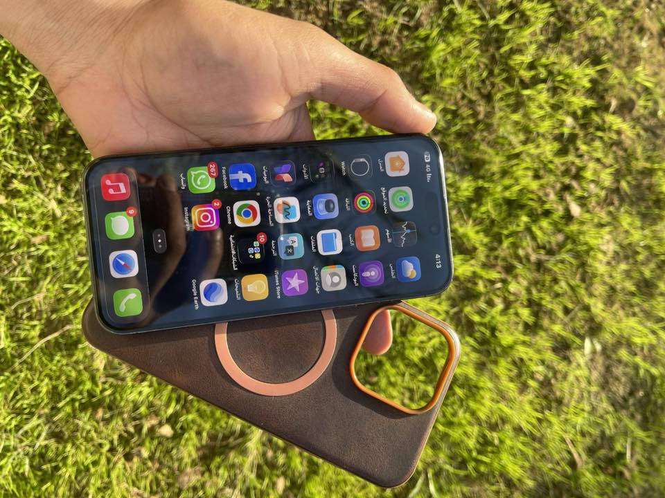 السلام عليكم 🦋
موبايل ايفون 15 برو ماكس شرق اوسط 

ذاكره 256 GB

نضافه 99%

مبدل ضهر فقط اثر شخط 

السعر 950 بي مجال حته بلاش يرهم 🧑🏻‍🦯

بطاريه 82 🔋

شرق اوسط كارتون 💙

تيتانيوم 

اي استفسار خاص 

***********
