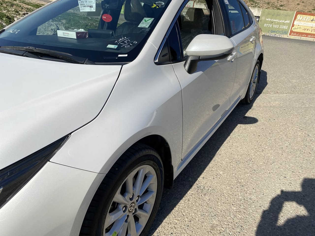 تويتا كرولا٢٠٢٢ زيرو شريكه فول موسفات  بدون صبوخ بون بارد .ماشى ٣٩ الف كيلومتر .محرك١.٨ بنزين.*********** سليمانيه محافضه
