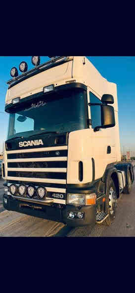 سكانيا سحال تك بلادي
2002
محرك 6 انجكتر 
كير 900 3/3 رتايتر 
تخم تاير
كفاله عامه بلاديه
بدون ارقام 
السعر 120 وا بيه مجال 
العنوان بغداد
‏‪***********‬‏
