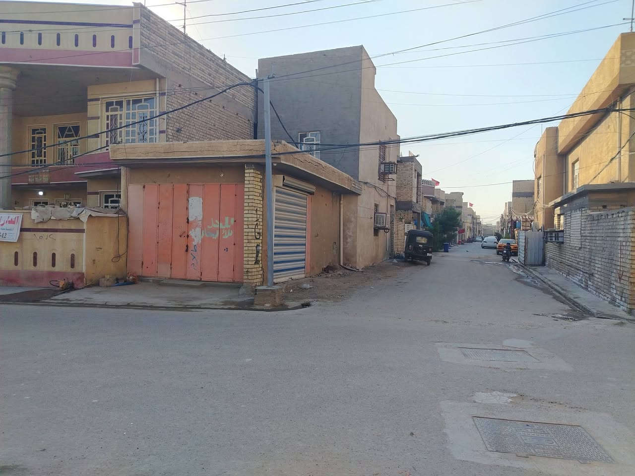 محل للايجار الخطيب الزراعي شارع الحشد المساحه ٤٥م ركن للتواصل الرقم ***********
