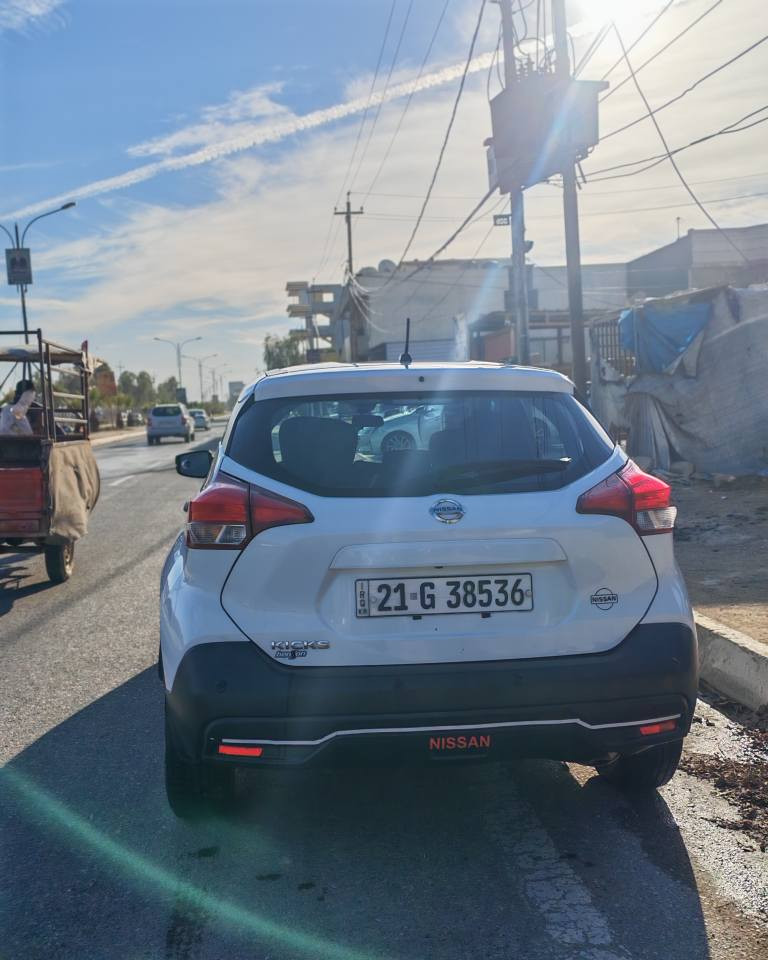 نيسان كيكس2020
مواصفات S
رقم سليمانية سنوية لحد ٧/٢٠٢٧
ماشية 47ميل
بيها قطعتين تجارية (بنيد وجاملغ سايق) + باب سايق رش فقط داخل عراق  
(شاصي سايق بيه  سحب)

135 بيها مجال
*********** كركوك, العراق
