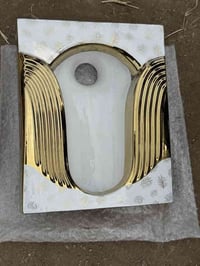 مغاسل تعليق • ٥٥سم • ذهبي