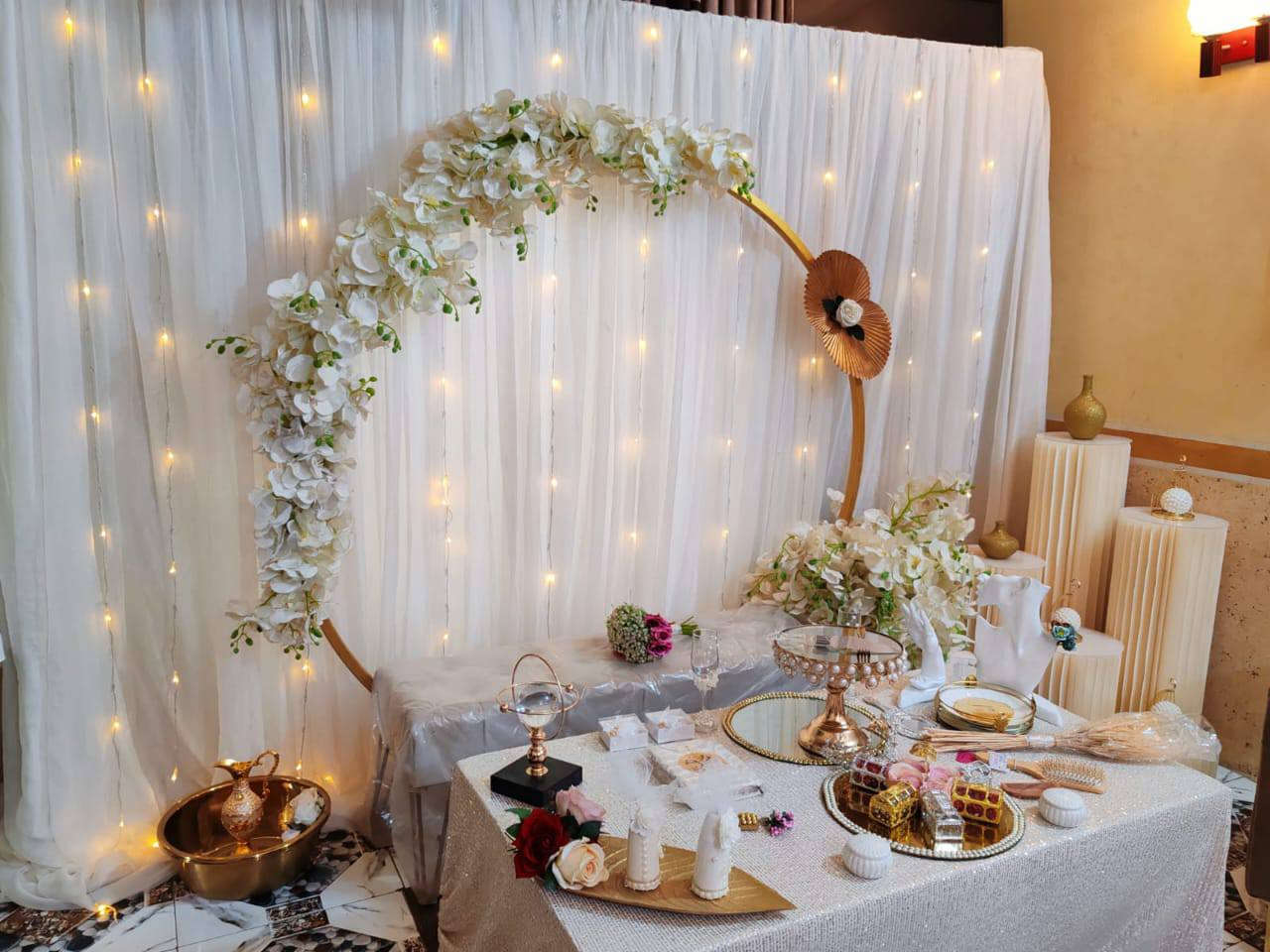 🌸 تحويل مناسباتكم للرقم واحد بالذوق والفخامة! 🌸
نسوي كوشات أعراس – خطوبة – عقد – وطهور أطفال بأحلى ترتيب وأجمل طلة 😍
خلي مناسبتك تبقى ذكرى لا تنسى 💖

📲 للاتصال أو المراسلة: ***********
