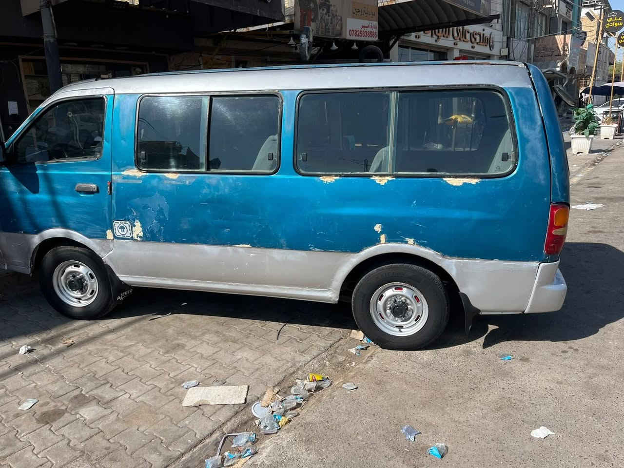 بريجو للبيع موديل ١٩٩٧ مكينه وكير بس ثاني يفلت  وكسن وحداديه خير من الله مصفره هيه ومرور رقم انكليزي قادسيه ***********
