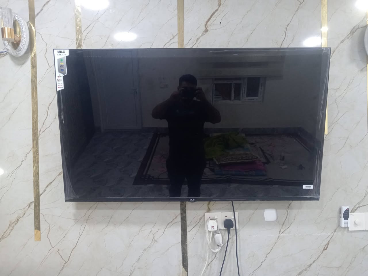 تلفزيون للبيع 350 وبي مجال  ***********
