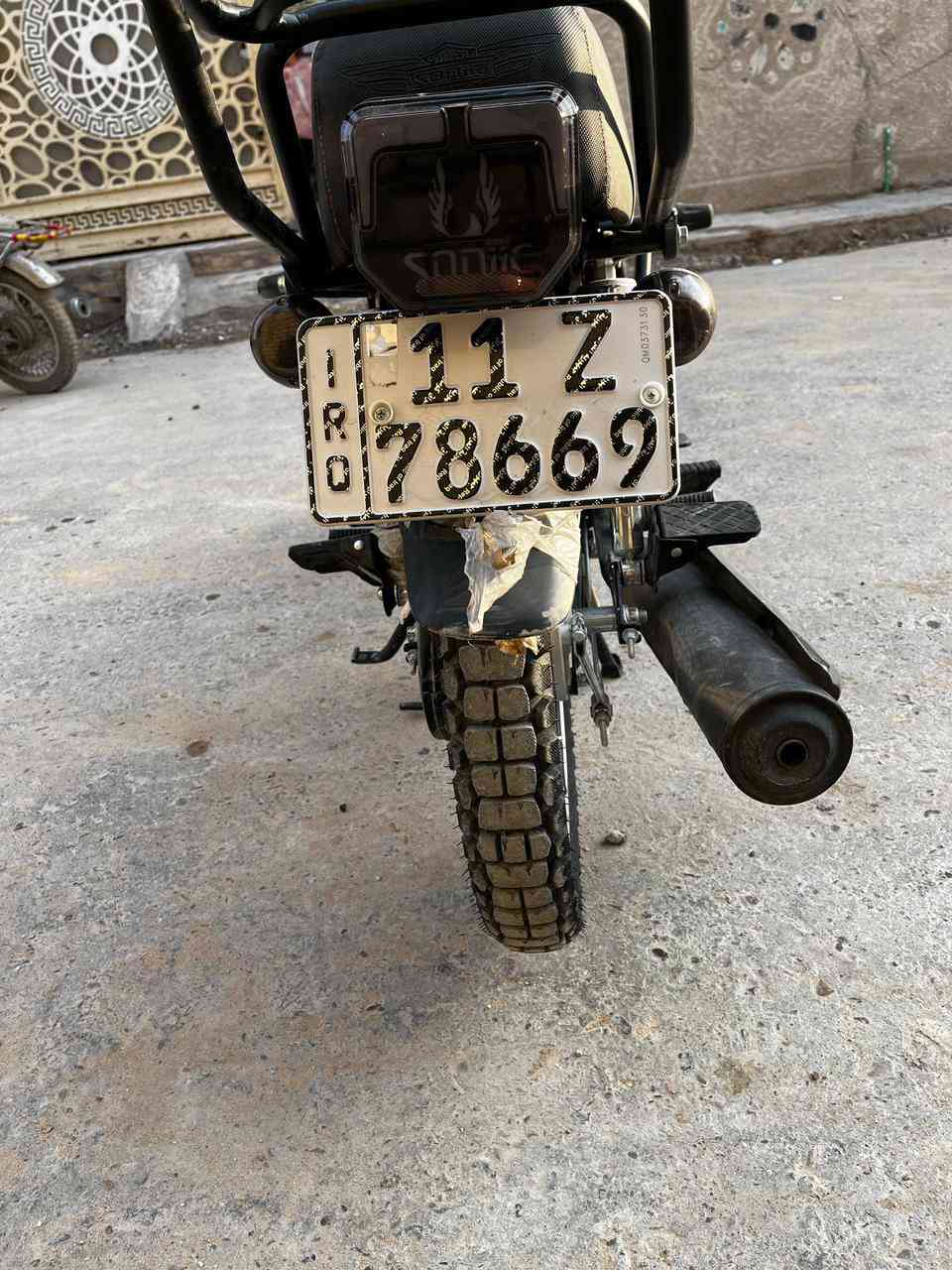 دراجة سولنك 2025  مرقم بغداد (ضاغطة وزنجيل)  (cbf)  بدون رجة ماشية ٤ الاف بس صار ٣ اشهر نازلة كاملة مكفولة السعر مليون ٧٥٠/ قفل بغداد شعب  ‏‪***********‬‏
