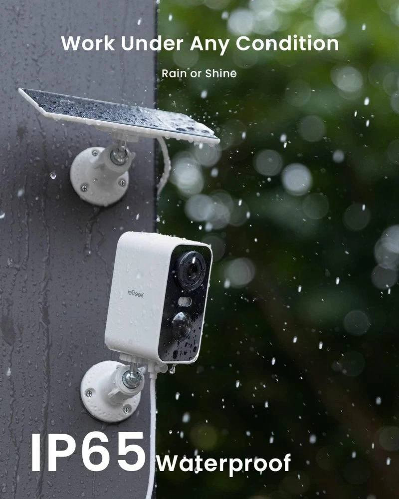 كاميرا مراقبة لاسلكية تعمل بالبطارية ولا تحتاج إلى أسلاك طاقة أو كابلات شبكة. 
الاتصال: تعتمد على تقنية Wi-Fi للاتصال بالإنترنت والمراقبة عن بعد. 
الرؤية الليلية: تتميز بخاصية الرؤية الليلية بالأشعة تحت الحمراء، حيث تصل مسافة المراقبة إلى حوالي 10 أمتار (33 قدمًا).
وتتميز بدقة 2K ورؤية ليلية ملونة. 
التركيب: يمكن تركيبها في أي مكان تقريبًا باستخدام الحامل والبراغي المرفقة.


**إذا كنت صاحب هذا الإعلان وتريد حذفه لأي سبب، رجاءا أرسل رسالة إلى الدعم الفني**