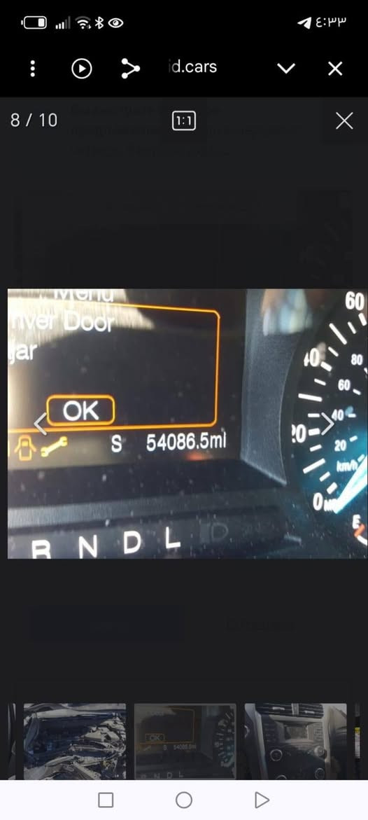 سلام عليكم للبيع فورد فيوجن موديل 19 رقم بغداد تبريد تدفئه تخم تاير محرك وكير كفاله محرك ٢٥٠٠ مرغوب تنفس طبيعي حادث امريكيه موضح بنيد وجاملغ بدون شواصي وبيها هنا بالعراق رشات صبغ بالصفحه اليمنه هم بدون دواخل السعر١٠٠ واذا مراوس هم يرهم مكان السياره فلوجه ***********
