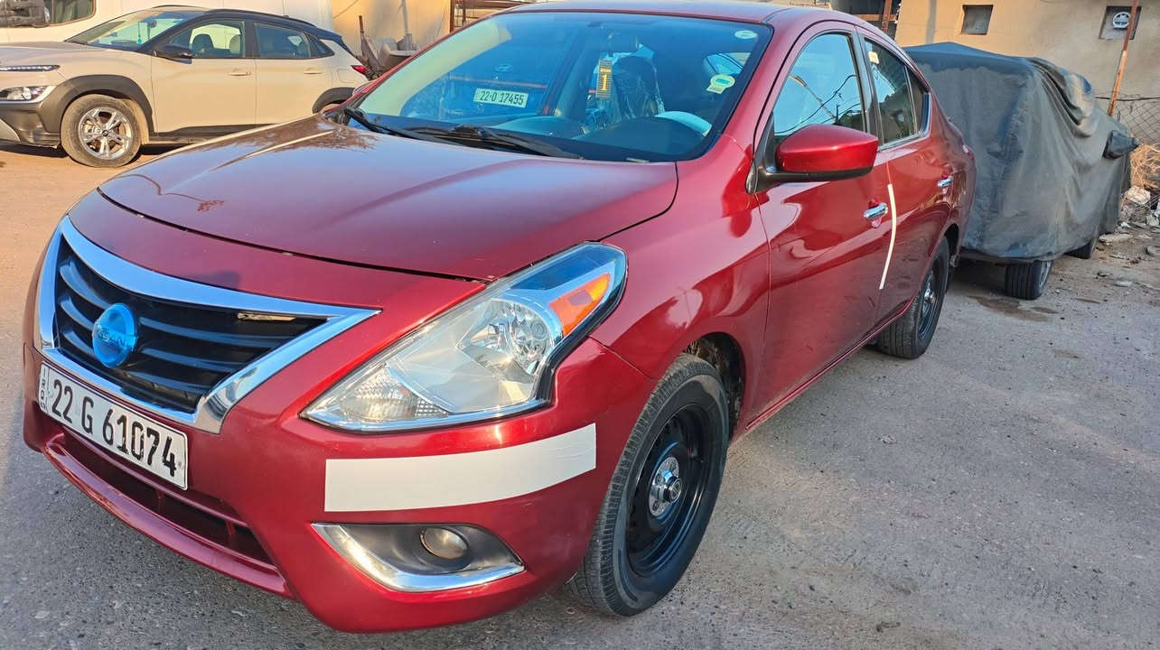 السلام عليكم نيسان فيرسا 2019 SV رقم اربيل تريد تحويل / وكاله
ماشيه 106ميل
داخله كلين لعراق والصور موجوده 
كير محرك حداديه تخم تاير كله جاهز
تبديل جاملغ امامي ايسر فقط بدون دواخل 
#السعر  ١٠٨
 مكان السياره بغداد 
رقم  واتساب او اتصال ***********
