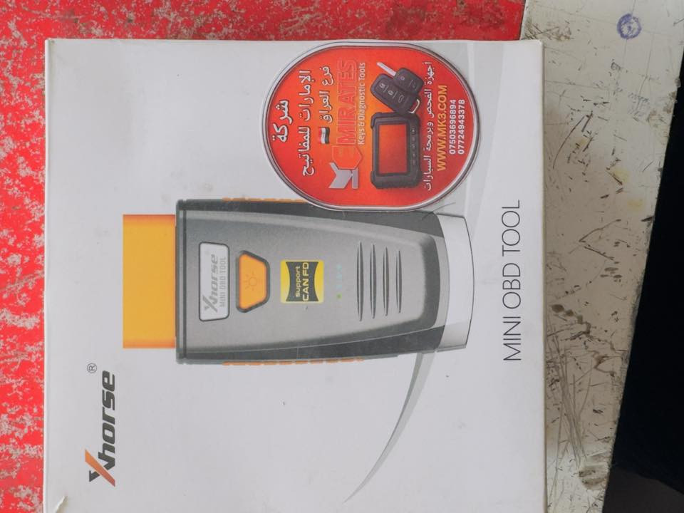 مرحباً
عندي Mini OBD TOOL 
جديد غير مستخدم ابداً، اشتريته و ما استخدمته لان اشتريت xhorse key tool max pro 

اشتريته من شركة الامارات ب 219 $
ابيع ب200$
***********
