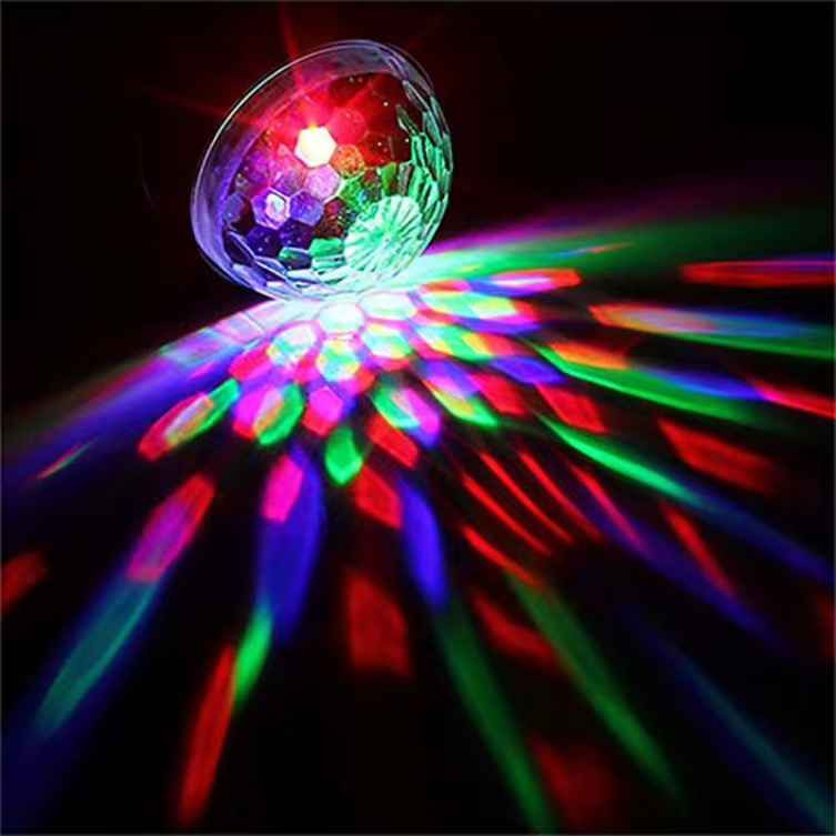 إضاءة حفلات LED Magic Ball مع ريموت كنترول

• إضاءة حفلات LED مدمجة بتأثير Magic Ball تضيف أجواء مميزة للحفلات والمناسبات داخل المنزل.

• تعمل بقدرة 3 واط أو 6 واط (حسب الموديل 3x1W أو 6x1W) لإضاءة واضحة ومناسبة للأماكن الداخلية.

• مزودة بريموت كنترول للتحكم السريع بالتشغيل والإيقاف، أوضاع الإضاءة، ووضع الصوت.

• تدعم وضع التفاعل مع الصوت (Sound Active) مع عدة أنماط: إضاءة ثابتة، ديناميكية، وتأثير ستروب.

• إمكانية التحكم بسرعة دوران المحرك من خلال أزرار التحكم.

• مصممة للعمل على كهرباء AC 100-240V أو عبر DC 5V/1A.

• نوع المنتج: LED Party Light
• التأثير: LED Magic Ball
• مصدر الإضاءة: 3x1W أو 6x1W
• القدرة: 3 واط / 6 واط
• العمر الافتراضي للمصدر: 200,000 ساعة
• الكهرباء AC: ‏100-240V / 50-60Hz
• الكهرباء DC: ‏5V / 1A
• الاستخدام: داخلي

محتويات العلبة:
• جهاز إضاءة LED Party Light
• ريموت كنترول
• ورقة تعليمات الاستخدام سامراء, صلاح الدين


**إذا كنت صاحب هذا الإعلان وتريد حذفه لأي سبب، رجاءا أرسل رسالة إلى الدعم الفني**