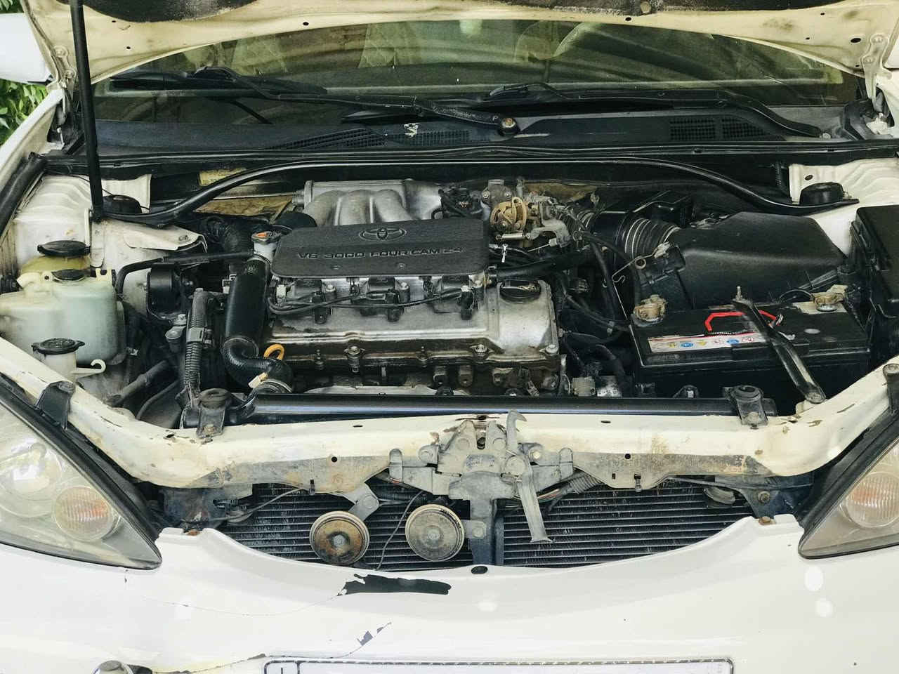 السلام عليكم
كامري 2003 خليجي 
محرك V6 
السيارة جاهزة من كلشي 
مابيها نقص لو برغي 
تبريد قطعتين ثلج 
شاشة كامرة HD
سونار مرفق بالمنشور 
مكان السياره 
الأنبار - الخالديه 
سعرها 105 وبيها مجال بسيط 
***********
