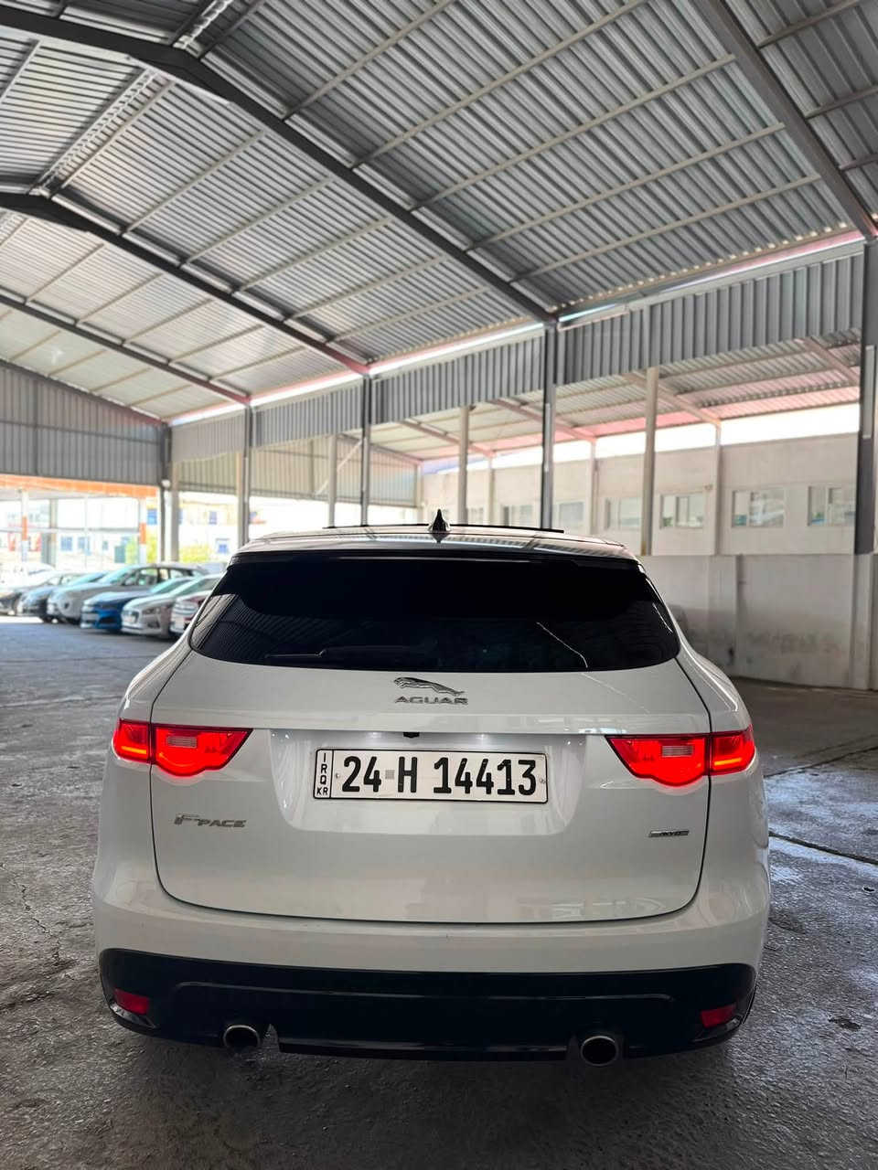 jaguar 2017 F_pace (R-dynamic)
سيارة بدون دعم بدون حادث 
محرك ٦ سلندر مرغوب بقوة ٤٠٠ حصان و عزم دوران ٥٥٠ نيوتن متر 
سيارة فول فول مواصفات كير محرك كهربائيات كل بشرط سيارة بانوراما كيج الكترونية 5 كاميرات رادار فتل شاشة كبير سماعات ميرديان مقاعد رياضيه ٥ وضعية سيارة تجي فول مواصفات سعر سيارة ٢٢٥ ورقة ومجال مكان سيارة دهوك سيارة للبيع و مراوسة 
***********
