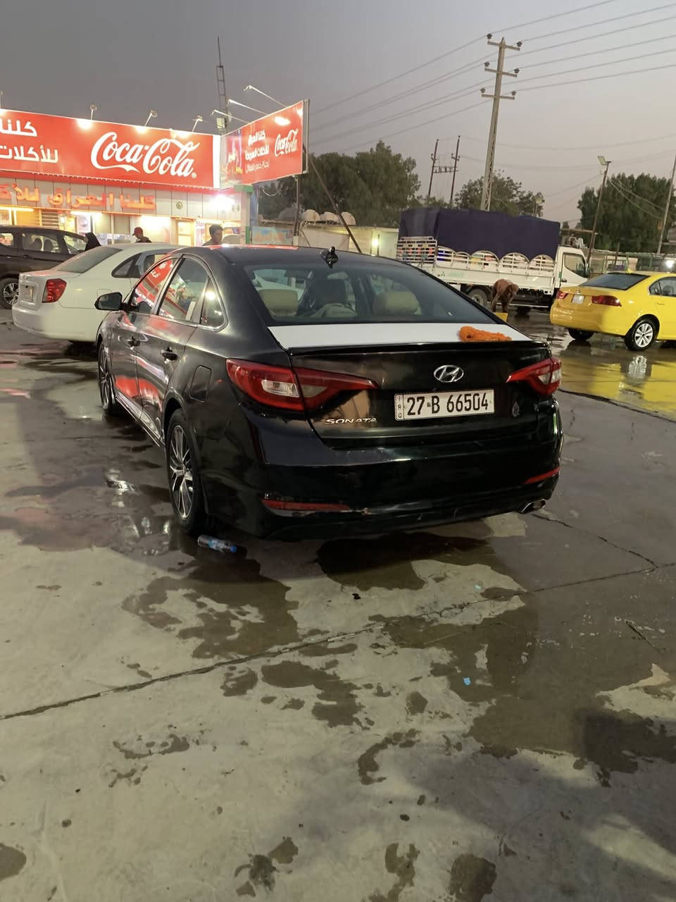 السلام عليكم سوناتا2017 وارد امريكي مكينه2400 GDI مكفوله ما مفتوحه كير ما مفتوح السياره بيها قطع صبغ رقم 27 ذي قار ب اسمي السياره خير من الله صدر جديد ماناقصه شي  للاستفسار ***********
