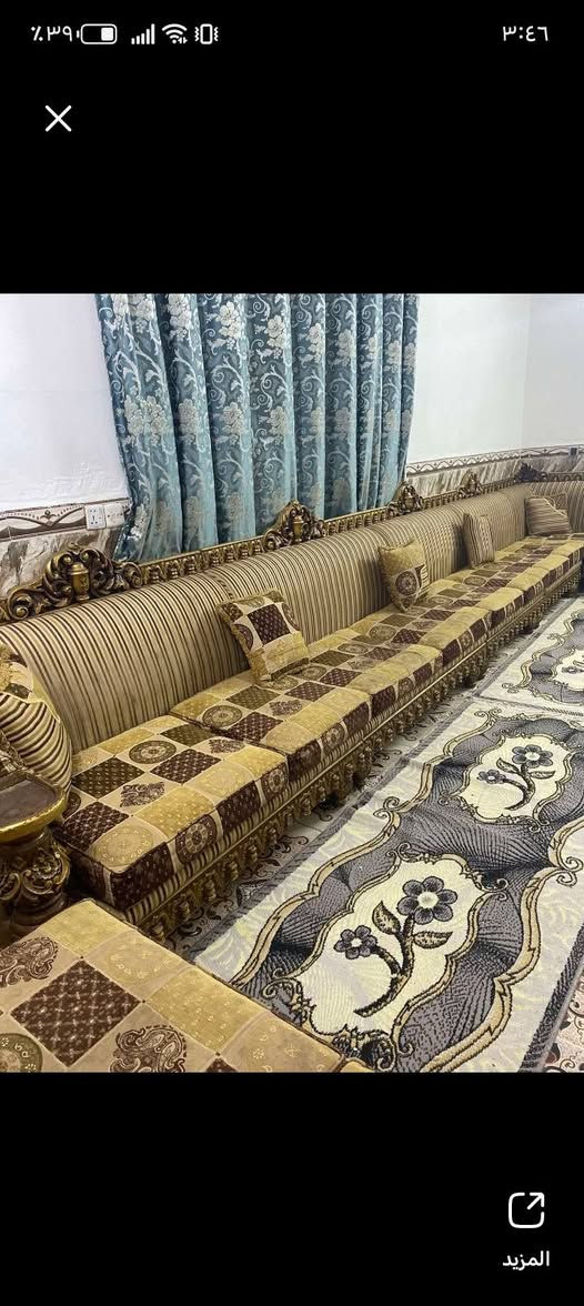 السلام عليكم
بيع مجلس عربي
🔹 التفاصيل:
• عدد القنفات: 11 قنفه
• عدد المقاعد: 20 مقعد
• الطول: 16 متر
نظيف جدا مابي اي ضرر
واسط النعمانيه
سعره ٧٠٠ وبي مجال
للتواصل خاص


**إذا كنت صاحب هذا الإعلان وتريد حذفه لأي سبب، رجاءا أرسل رسالة إلى الدعم الفني**