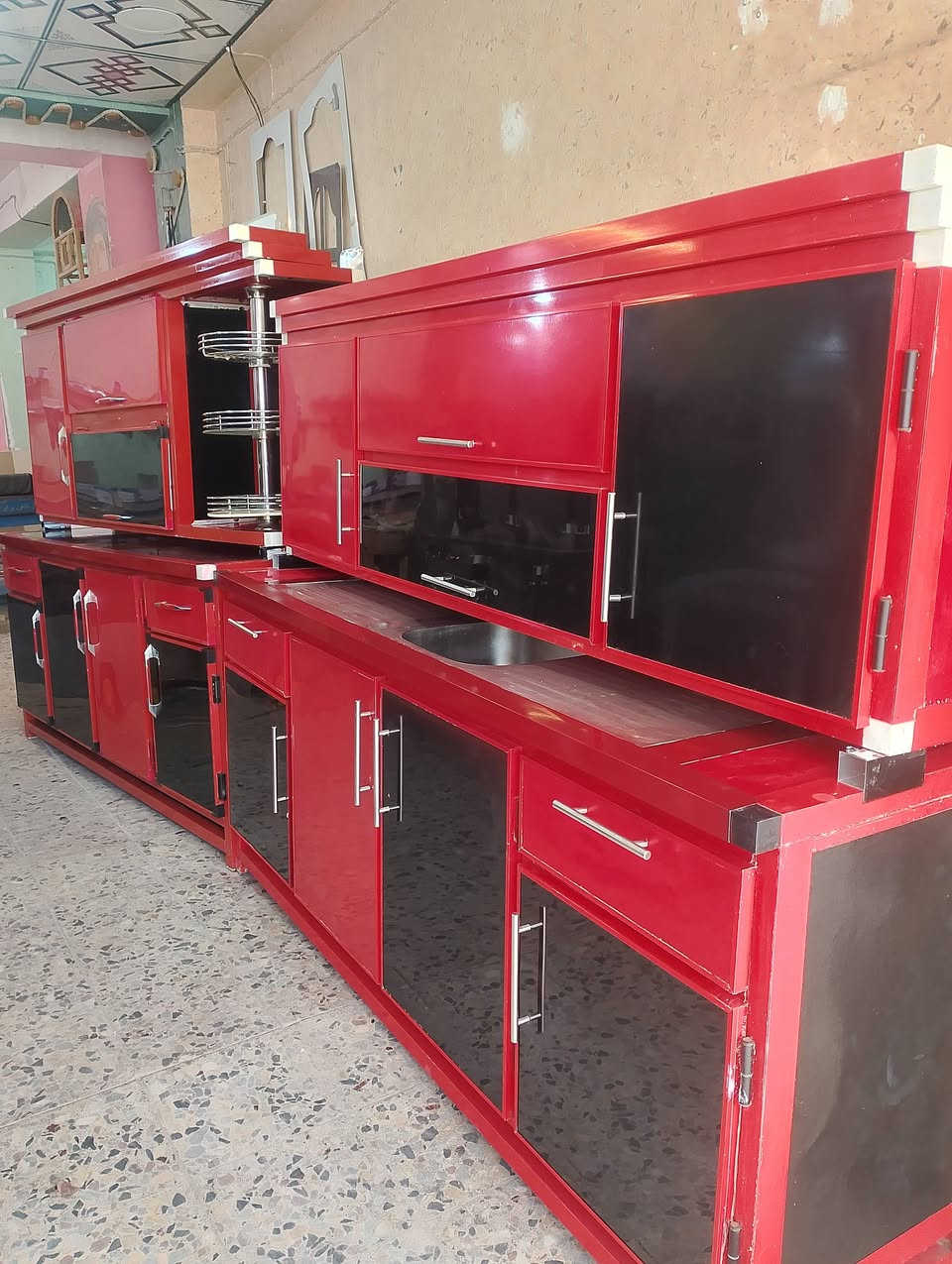 سلام عليكم كاونترمترين + سنكي مترين نضيف جدا مستعمل شهرين نضيف جداً 4قطع تزكام السعر 475وبي مجال حي العسكري لعابد ومقابل مستوصف ***********او***********
