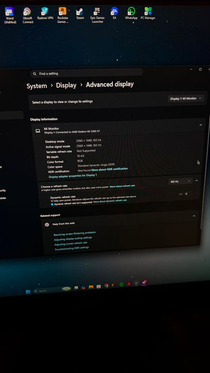 السلام عليكم اصدقائي pc للبيع فقط كيس وشاشه مواصفات التجميعه ومواصفات الشاشة بلصور السعر 900الف وبيه مجال بسيط الشاشه استخدام شهر والتجميعه على ايدي 
للتواصل خاص او واتس اب ***********
