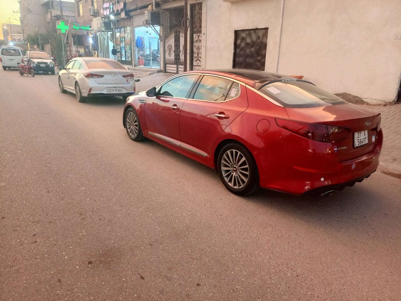 اوبتيما مديل 2015 ذي قار تحويل راعيهه ابو خصيب ابو سنويه مكينه الفين وربعميه كزوزين سياره فول مواصفات سياره امريكي حادثهه بس قبق الجنطه باقي مكفول سياره جاهزه مكينه كير تبريد حداديه سعر 97 بيهه مجال شي بسيط رقم الهاتف *********** مكان القبله حي المهندسين يم ساحه الرمل
