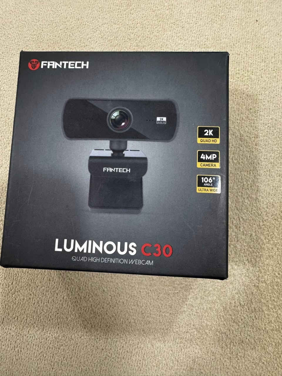 Webcam Fantech Luminous C30

كامرة ويب كام للبيسي او اللابتوب جودة 2k ودرجة 108 و25 فريم تفيد للتصوير او الدسكورد او obs للستريمر ويجي وياها كفر للحماية من الاتربة وبيها مدخل للستاند لونها اسود وزنها 87g خفيفة الوزن تجي وياها باكيتها واوراقها مدخلها USB و4MB يعني كلش حلو وشركتها معروفة يعني ثقة Fantech وتوجد كامرة اخرى لوجتك اذا تحب تفضل خاص


**إذا كنت صاحب هذا الإعلان وتريد حذفه لأي سبب، رجاءا أرسل رسالة إلى الدعم الفني**