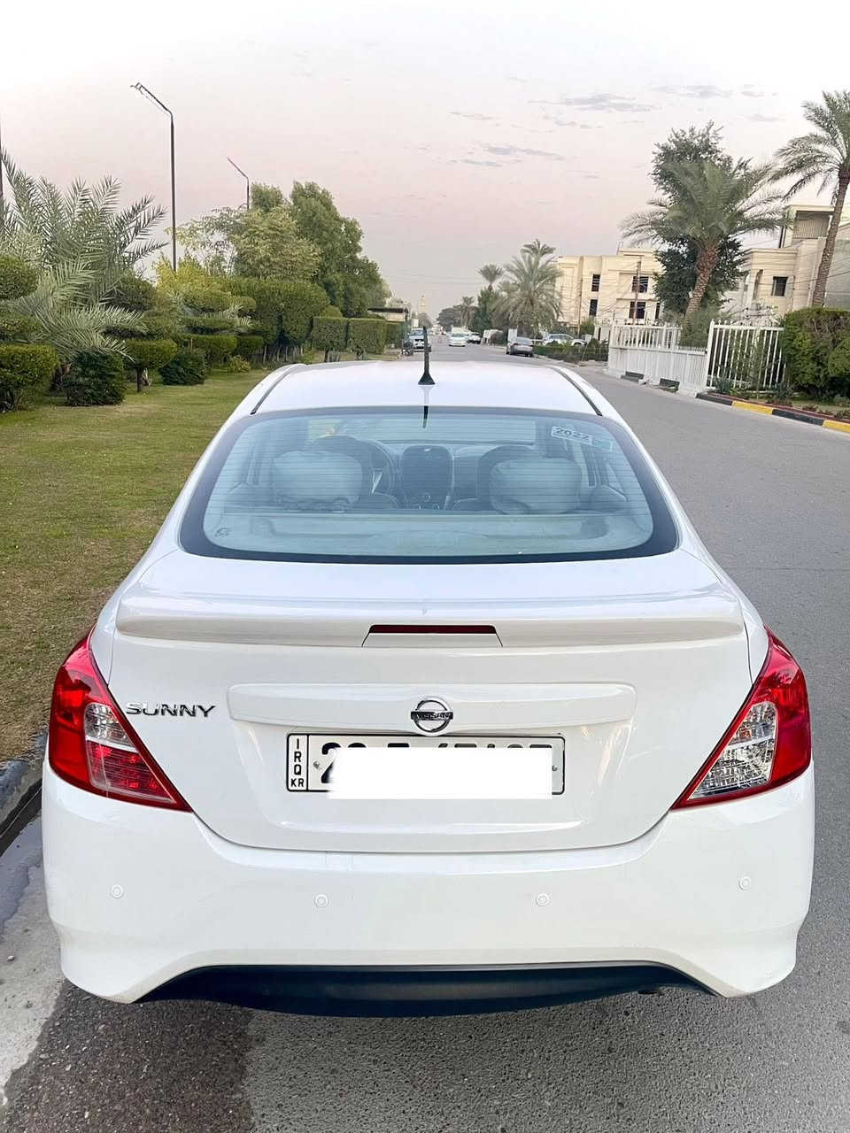 السلام عليكم
نيسان سني ٢٠٢١ رقم اربيل الجديد (شرط التحويل)
السياره هندي ام بليته الزركه
السياره بدون صبغ بيها فقط بارد مكانين
مواصفات السني المعروفه 
شاشه
تحكم استيرن 
كامره
مكان السياره بغداد
للاستفسار:***********
