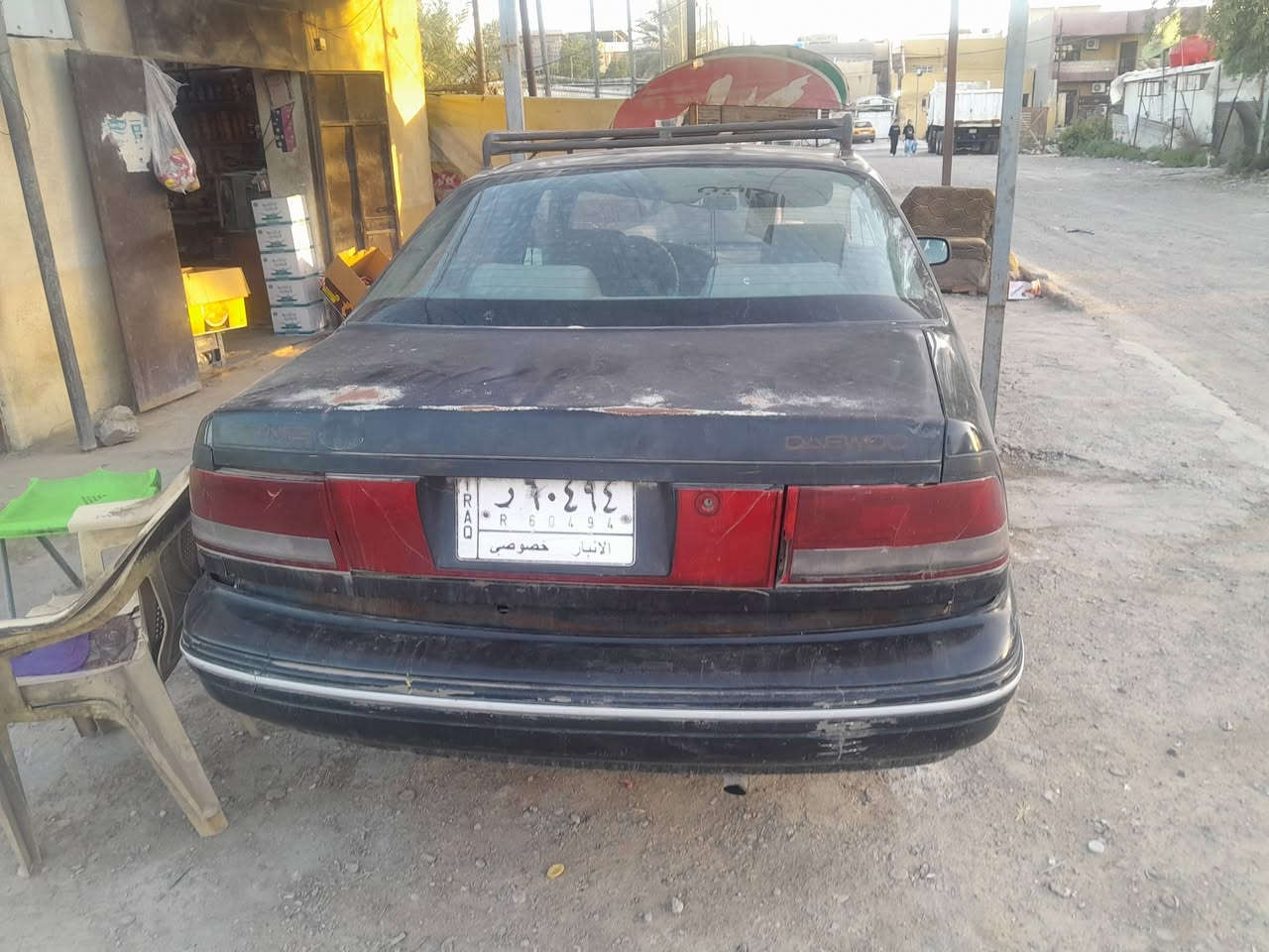 السلام عليكم  ..
برنس للبيع او مراوس موديل 1994 ..
السياره ك الآتي..
السياره كانت تشتغل مثل الورد فجاة وكفت
 حاليآ متشتغل بيها عطل مااعرف وين بالمكينه او الكهربائيات او العقل
 السياره واضحه بالصور متروكه صارلها شهر او أكثر 
رقم السيارة انبار صاحبها مااندله وين 
ابيع او اراوس بسياره اوتمواتيك مع دفع الفرق 
على هذه الوضعيه 
مكاني بغداد  الي يحب يشتري او يراوس  يتصل على هذا الرقم 
***********
الرجاء عدم الاستفسار عن السياره لان كل شي واضح بالنشر
