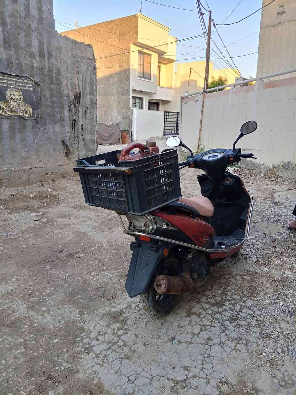 سلام عليكم
دراجة للبيع كفر صيني محرك ماكس ياباني كلهة شغالة سلف هورن كهربائيات كلهة شغالة مكاني حلة حي الجزائر خلف مستشفى الحياة الاهلية 
*********** 
الي يريددهة يتصل مامتواجد خاص 
سعرهة 280 وبيهة مجال بسيط

