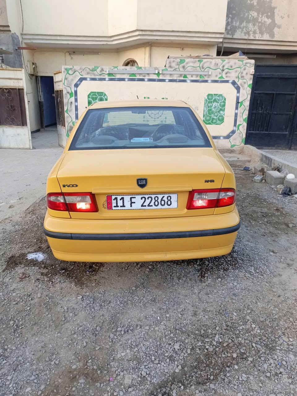 السلام عليكم سمند موديل 16 مكفولة كفالة عامة رقم جديد هيئة مصفرة وغرامات سنوية ل 30 السعر : 59 العنوان بغداد الرقم ***********
