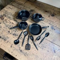 طقم طبخ • 13 قطعة • غير لاصق