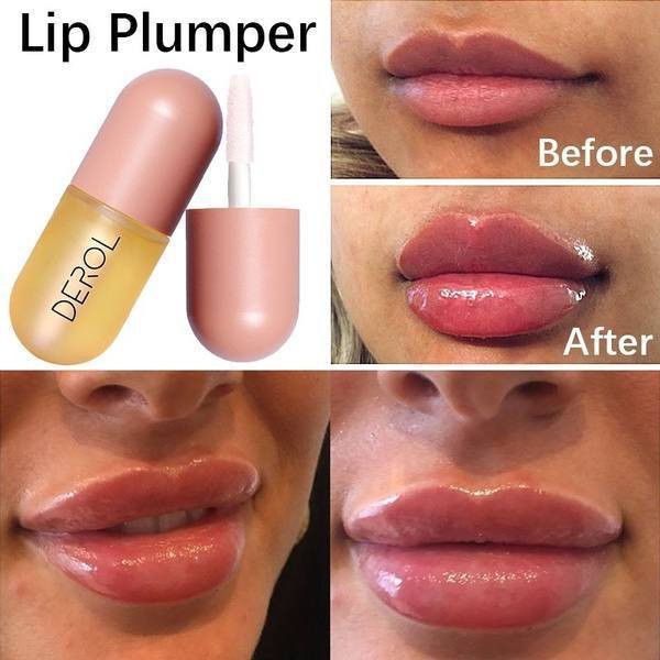 مكبر وملمع ال شفة الفوري 👄
 من 💋💄DEROLL LIP💄💋
الاصلي 💯 شفه 
✅يملأ و ينفخ الشفايف فورا بعد الاستخدام تصل الى 50٪ اكبر. ثابت لمدة 7  ساعات 🕒,،مع الاستخدام المستمر يجعل الشفه ممتلئة و يعمل على رطوبتها ولمعانها لاحتواءه على مستخلصات نباتية. 
مصل الشفة 
هوة عبارة عن جلاس بوتكس
يحتوي على نسبه كبيره من الكولاجين والبوتكس التي تعمل على تنشيط الخلايا بالشفايف وتحفيزها يعمل على تنعيم الشفايف تصبح اكثر مرونه تكبير الشفايف من نسبة الكولاجين المستخدمه غني بالكولاجين يعطي تكبير للشفايف وترطيب ولمعة بعد خمسة دقايق تحسي بانتفاخ الشفايف…👄👄✨ لتكون شفه جميلة جحم مناسب بطريقة صحية

📍 طريقة الاستعمال : 
✅فيه اثنين من المصل (مصل للصباح و مصل الليل قبل النوم).
1/مصل الصباح البني ينفخ الشفاه فوريا و يجعلها ممتلئة ولماعة.، (يمكن استعماله قبل احمر شفاهك الروتيني). 
2/مصل الليل الأبيض لزيادة الدورة الدمويه في الشفاه ورطوبتها حتى تصبح ممتلئة دوما مع الوقت
لاتوجد آتار جانبية🌸 تابعو الفيديوات النتيجة❤️

سعر السيت:: ع خاص 
 
 توصيل لجميع محافضات العراق:: 4.


**إذا كنت صاحب هذا الإعلان وتريد حذفه لأي سبب، رجاءا أرسل رسالة إلى الدعم الفني**