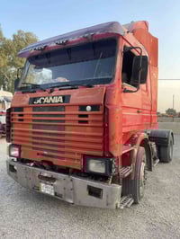 سكانيا راس تريله • مكينه ١١٣ • مربوطه براد