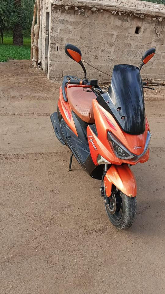 دراجه سكنس شبح للبيع موديل 2023 دراجه حلوه ونضيفه وكلشي ماناقصه بس بيه خيط دخان خفيف السعر 450 وبيه مجال مكاني قريب مدينه سيد الأوصياء *********** وبي واتساب
