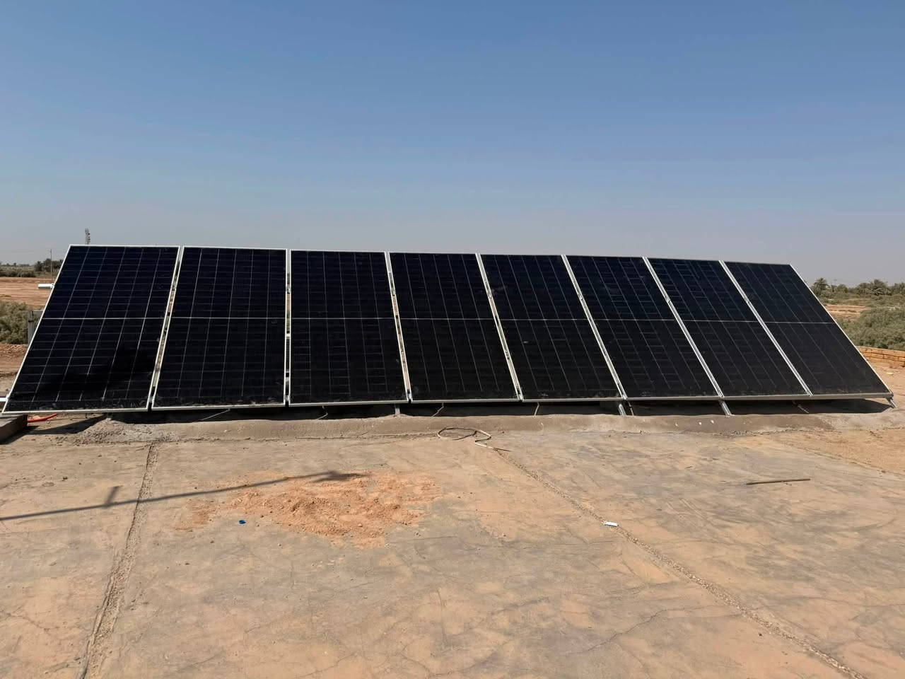 مستمرين بتجهيز منضومات الطاقه الشمسيه🌞 للحصول على (طاقه نضيفه وبيئه نضيفه 🌈🌿) 

تم تجهيز  منزل بمنضومه طاقه شمسيه ⚡⚡
👇👇👇
بمقدار 15Aنهاري +15A ليلي لمده 4ساعات 🌠
بالاعتماد على 
1- انفيرتر 6kw من ماركه فلستي ضمان5 سنه
2-بطاريه15kw من ماركه فلستي ضمان 5سنه
3-الواح ماركه جينكو 620wضمان 20سنه
للحجز و الاستفسار التواصل واتساب 
قسم الصيانة / ***********
قسم المبيعات/ ***********
الطاقه الشمسيه 🌞اخطاء وعثرات
ألعايدي للطاقه الشمسيه@
