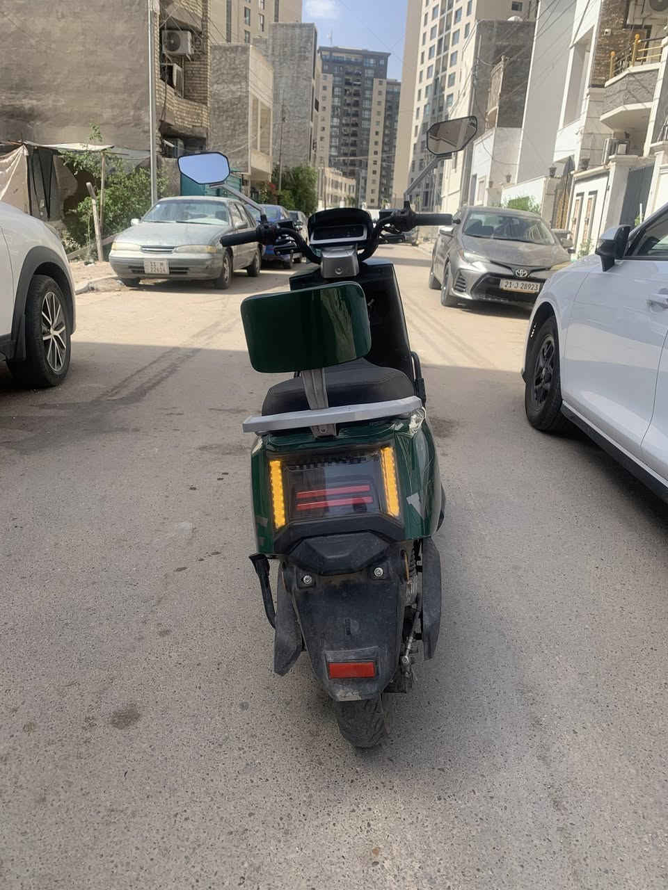 دراجة شحن للبيع – فرصة ما تتكرر 🔥🚲
✨ نظيفة ومجهزة وجاهزة للشغل فوراً
✨ قوية وتتحمل الشغل الثقيل بدون مشاكل
✨ صرفها اقتصادي ومناسبة للعمل اليومي
✨ حالة ممتازة وما بيها أي عطل
دراجه ونلي سرعتها 80 
6بطاريات
سعرها 650
مكاني بغداد حي الجهاد
***********
