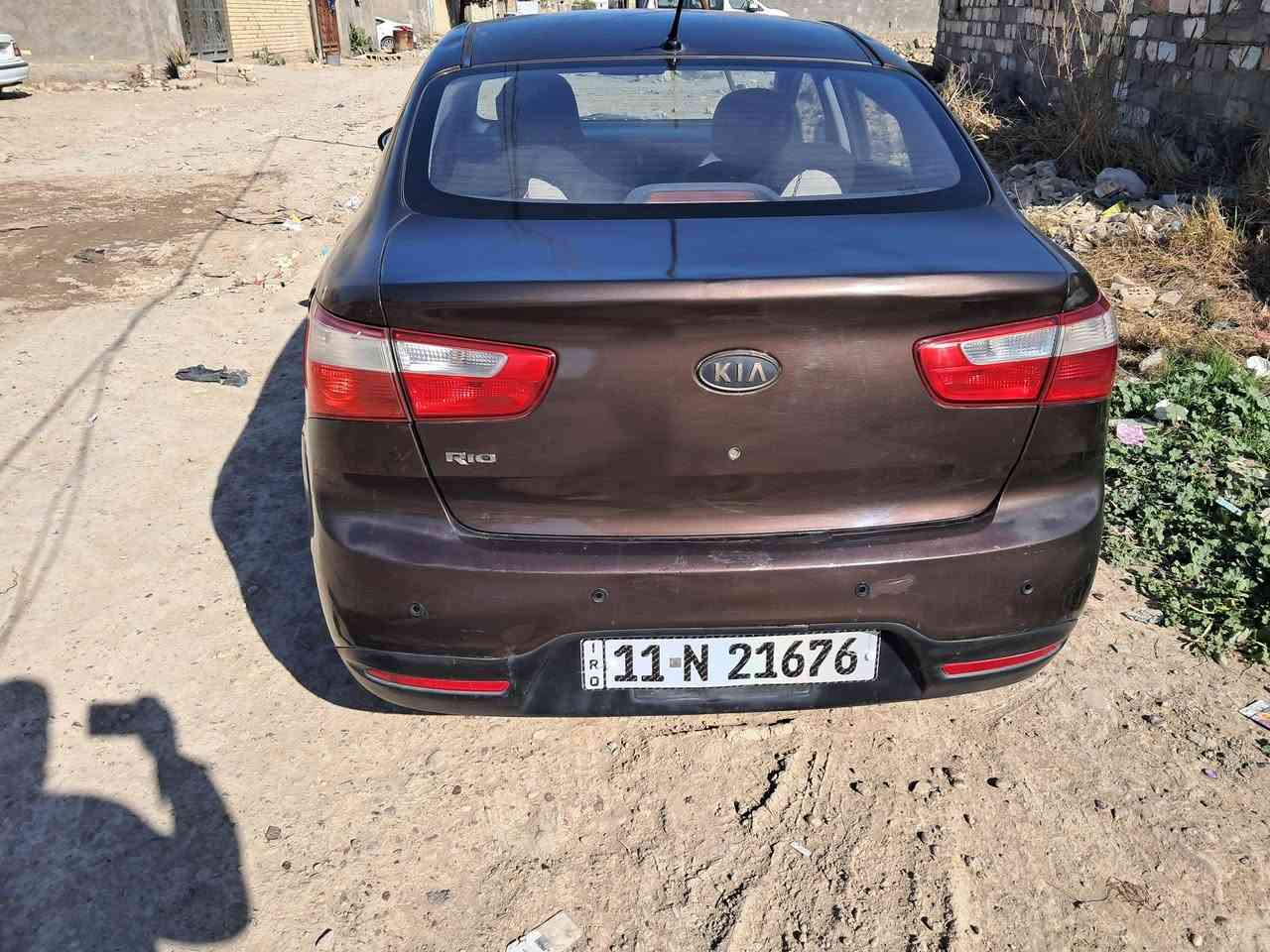 للبيع كيا ريو ١٣ خليجي سياره صدر جيد تايرات جيد محرك خير من الله مابيه ضربه فقط رصعات السعر ٧٥ ورقه رقم الهاتف *********** بغداد
