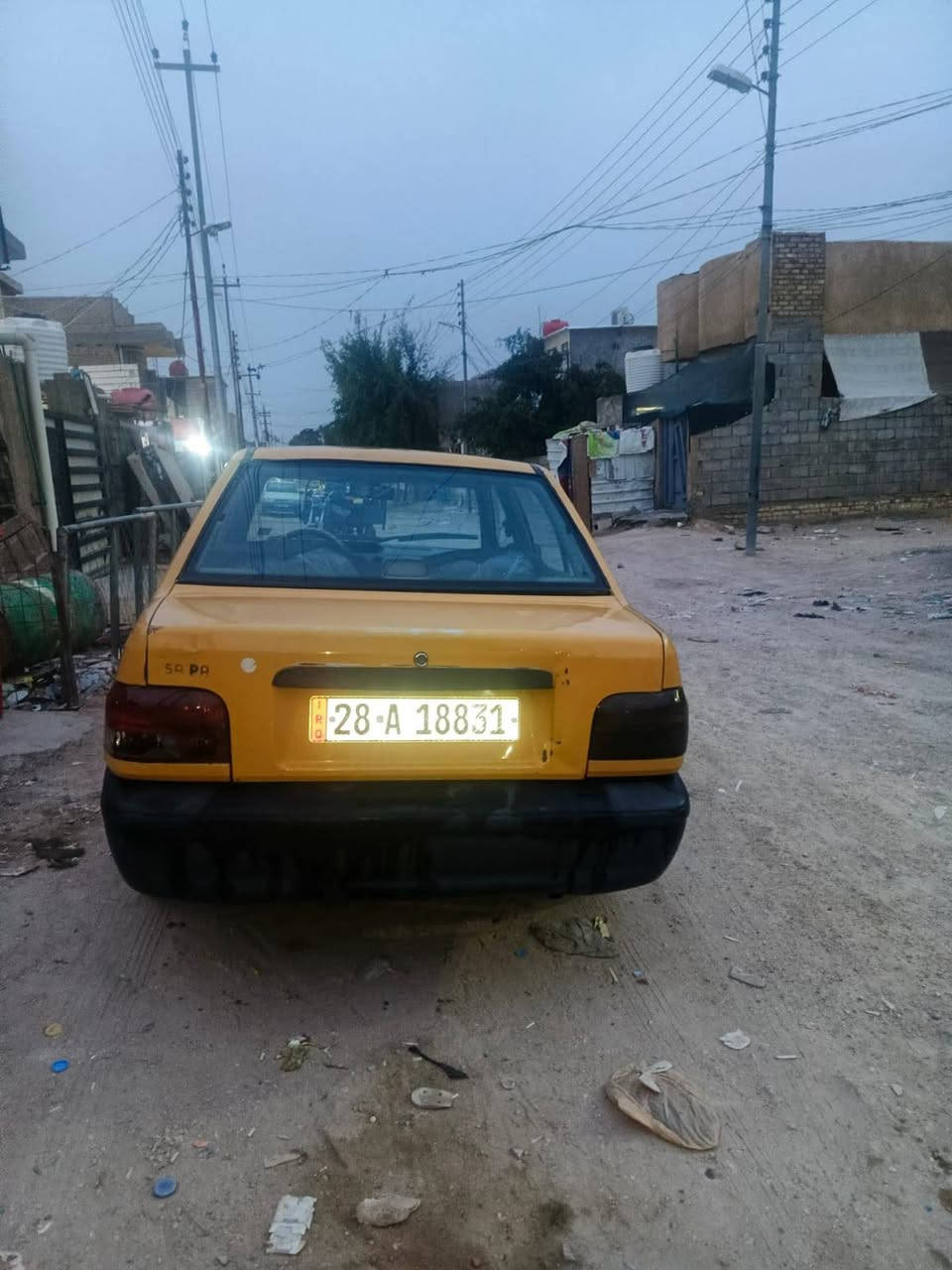 سلام عليكم سايبا موديل 12 دشبول نفخ رقم نجف دولي  مكينه وكير جدد مصفره هيئه وغرامات تبريد ثلج 🥶
السياره حلوه ترايهه حلو راعيهه بنجف يريد مداور مستعجل عل بيعه السعر قفل 20 مكاني كربلاء حي العسكري***********
