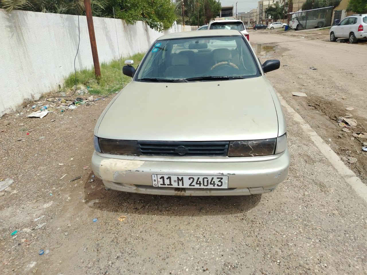 السلام عليكم نيسان سنه موديل 92 سياره نظيفه رقم بغداد انجليزي مكانها بغداد ***********
