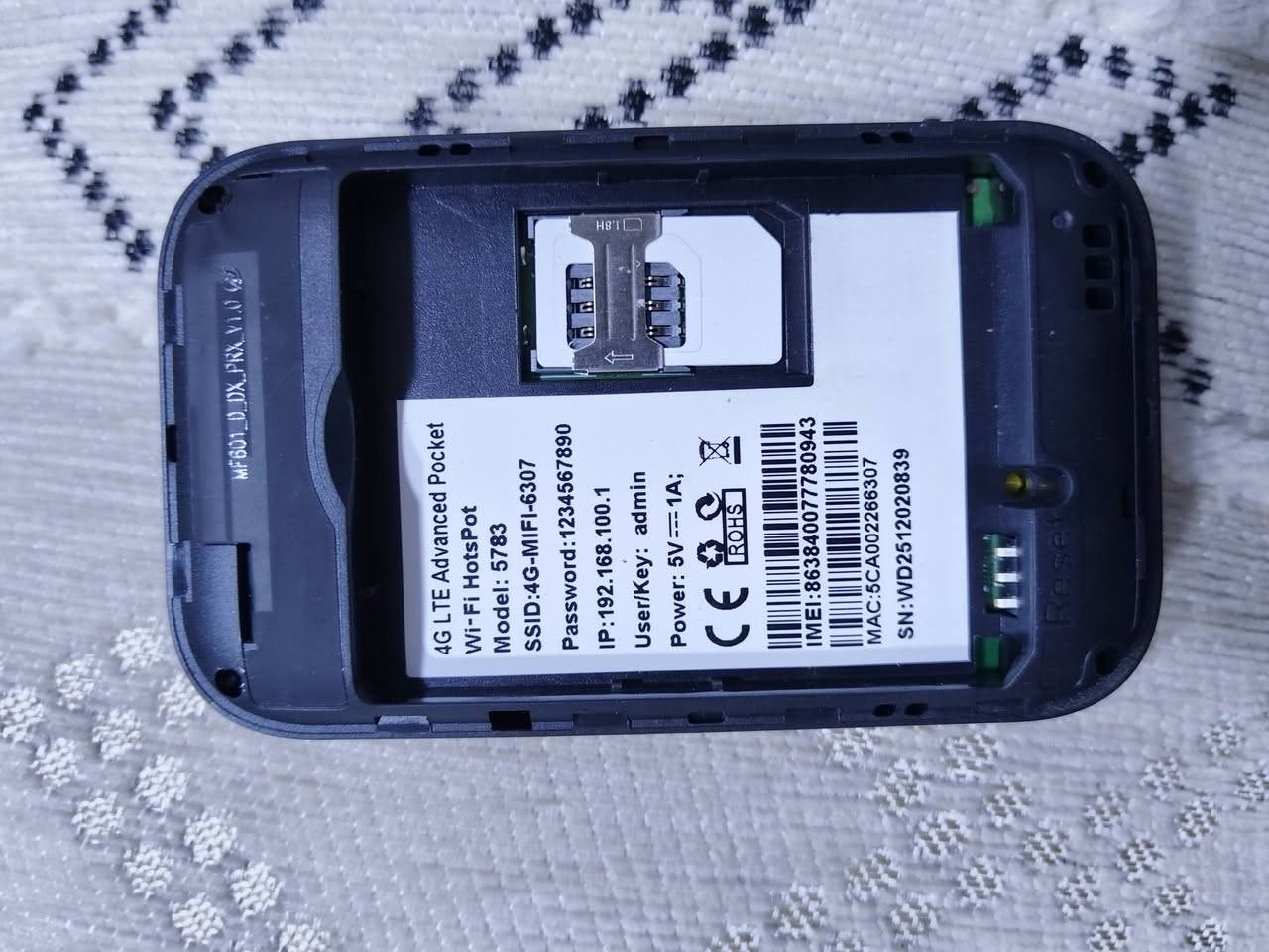 السلام عليكم راوتر 5g محمول جوكر اسيا واثير بطاريه ٣٠٠٠شاحن تايب سي مستخدم شي قليل جديد صار سبوع من اخذته السعر 25نهايته مكاني بابل


**إذا كنت صاحب هذا الإعلان وتريد حذفه لأي سبب، رجاءا أرسل رسالة إلى الدعم الفني**