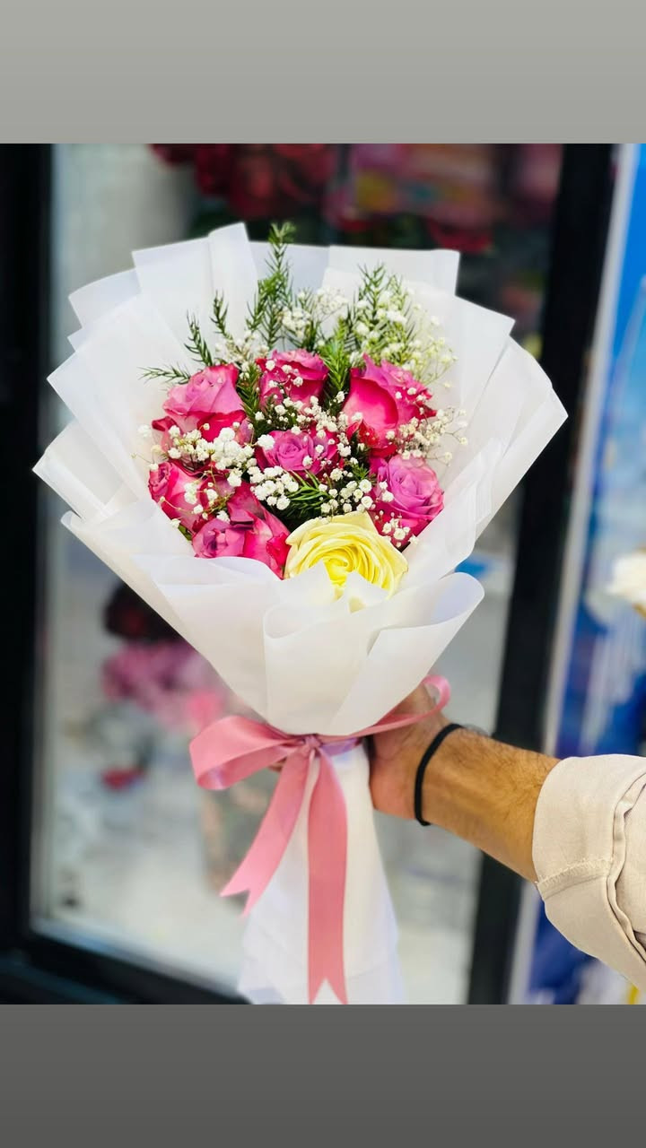 بوكه ورد 🌹طبيعي  خليك مميز واهدي من تحب اجمل بوكيهات الورد الطبيعي🌹 ♥️ 
متوفر دفع  ماستر او رصيد اسياعنوان  ميسان/قطاع 28شارع السوك مجاور مجمع محمد الموسوي يوجد لديناخدمه توصيل 🚕 رقم الهاتف طلب السريع ***********
