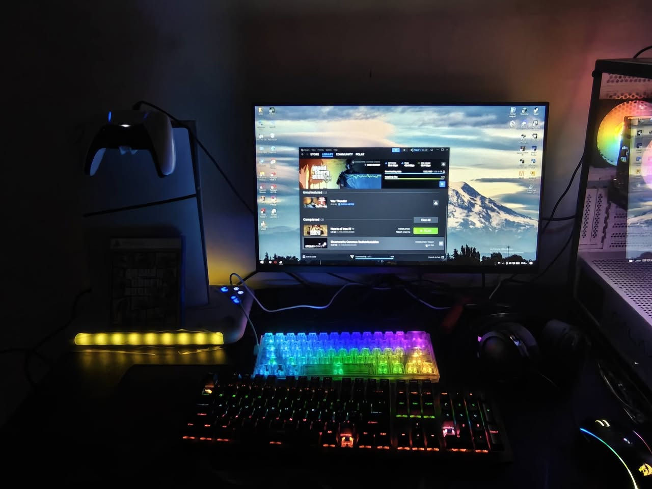 🔴 للبيع PC Gaming قوي ونظيف 🔴
🔴 للبيع PC Gaming قوي ونظيف 🔴
🖥️ المواصفات:
المعالج: Intel Core i5 الجيل العاشر
كرت الشاشة: RTX 3050
الرام: 16GB DDR4
المذربورد: ASUS
الكيس: GALAX RGB
يجي وياه ماوس +كيبورد 
📌 الحالة:
استعمال خفيف
ما بي أي عطل
شغال 100%
الصور حقيقية والجهاز شغال وقت التصوير

💻 مناسب للألعاب، الدراسة، والتصميم
💰 السعر: 1,200,000 دينار قابل للتفاوض للجاد فقط
📍 المكان: (بغداد)
التواصل واتس اب 
***********
