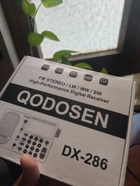 راديو • QODOSEN DX-286 • راديو FM • راديو SW • راديو قابل للشحن • رادي...
