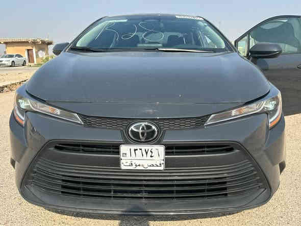 🌟 السلام عليكم 🌟
🚘 للبيع فقط

 تيوتا كورولا 2024 - وارد أمريكي يابان اصل - بنزين

📍 الرقم فحص مؤقت – المنفيس باسمي

الفئة: LE
📸 الضرر موضح بالصور

السيارة بيها 3 قطع → بابين مبدل و قبق جنطة و شوية بخشم جاملغ الخلفي
✅بچم كبس 

ماشيه  25 ميل قابل

اللون المميز 🤫سمنتي

🛑 المواصفات:

🟡 شاشة كبيرة وسطية تعمل باللمس

🟡 توقف ذاتي أمامي (Auto Hold)

🟡 قيادة ذاتية / تحديد مسار السيارة (Lane Assist)

🟡 مثبت سرعة كروز (Cruise Control)

🟡 شاشة معلومات وأعطال السيارة

🟡 محرك 2000 بنزين فقط (مو هايبرد)

🟡 نظام صوتي (Sound System)

🟡 عدسات أمامية لايت زينون

🟡 تحكم ستيرن جهتين فول (Steering Control)

🟡 أنظمة قيادة متعددة

🟡 سايد بريك دكمه (Electronic Parking Brake)

🟡 رادار أمامي

⚠️ وارد أمريكي اصل ياباني

🎥 كاميرا خلفية
الايرباك مال دشبول واستيرن سليم بلادي 
البردة طاك و مسوي
تترقم جميع المحافظات
الرقم يكلف 14 ورقة تحب اني ارقملك تخب انت  بيوم واحد تستلم سنوية و رقم

السعر💰  133: 

(وبيه مجال للشراي)

📍 الموقع: بغداد - بغداد الجديدة

📞 [***********]
***********
