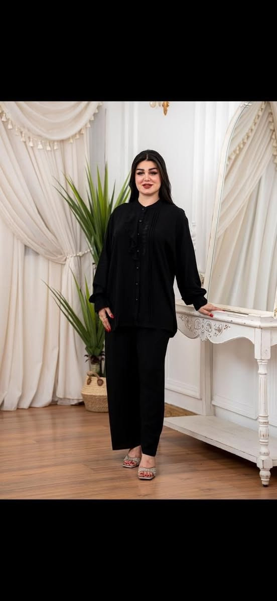 ب 12 الف فقط نعم ب 12 الف فقط سوت نسائي كشمير خامه مكفولة ما تشيل بالغسل وسواد فاحم وقالب يخبل 
أزياء كراميش للاطفال ديوانية الحمزة الشرقي شارع الهوى قرب شركة النرجس مقابل زوم العدسة للتواصل واتساب 
***********
البيع جملة ومفرد متوفر 
يوجد توصيل كافة محافظات العراق

